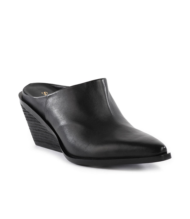 Karen Kane Black Seychelles Morning Joe Mule Boots Karen Kane