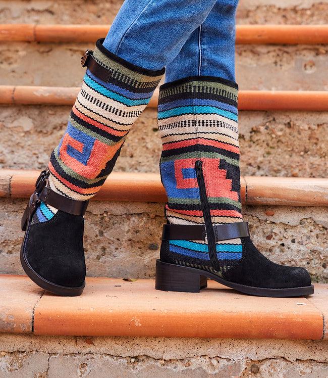 karen kane Black Seychelles Willie Southwestern Boots Karen Kane