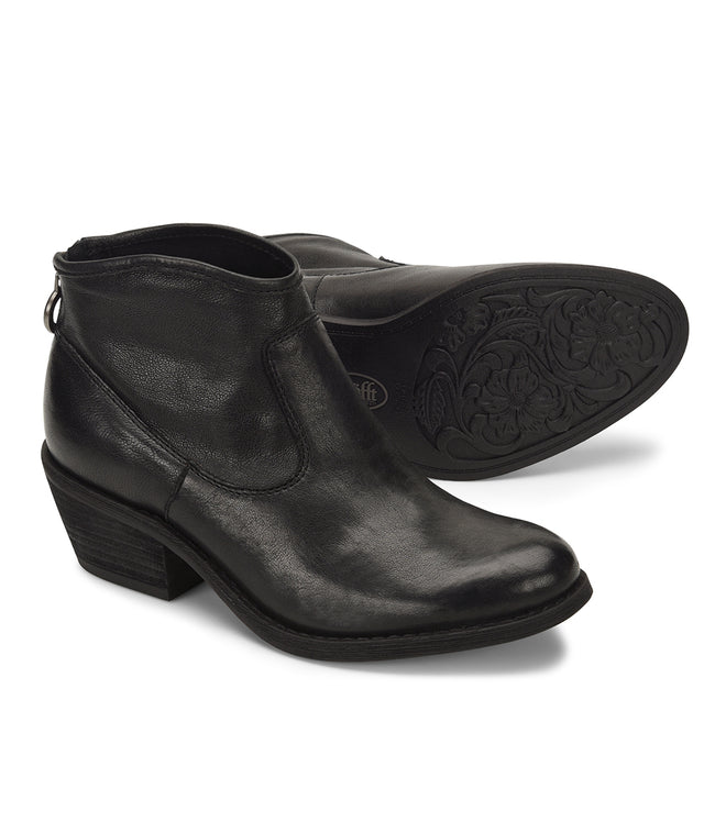 Karen Kane Black Sofft Aisley Ankle Booties Karen Kane