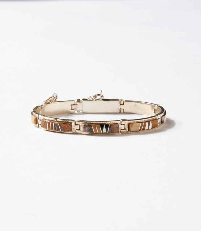 karen kane Brown Boulder Turquoise Inlay Bracelet Karen Kane