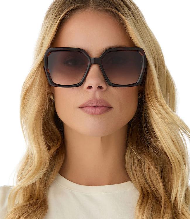 Karen Kane Brown DIFF Sloane Square Sunglasses Karen Kane