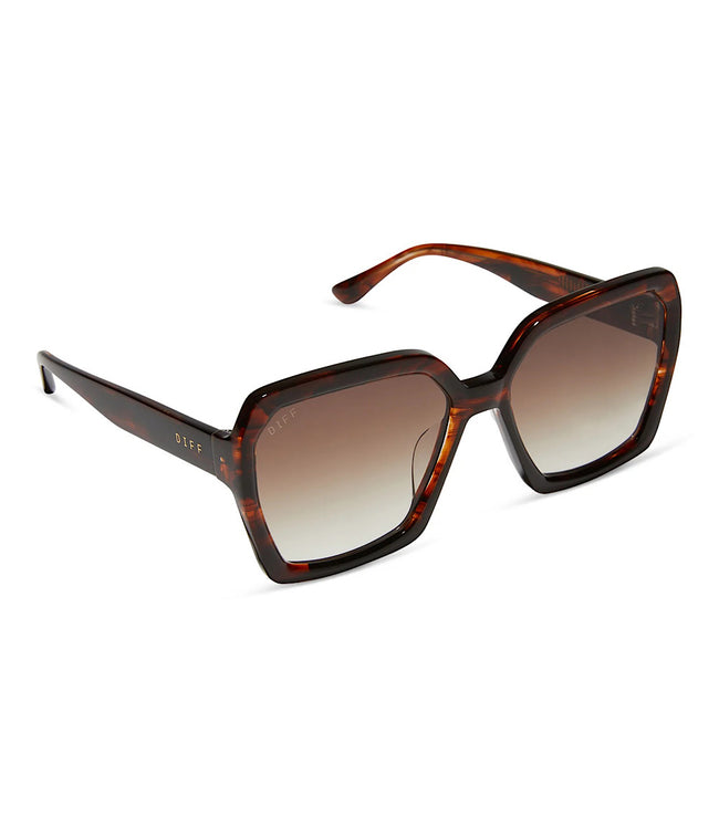 karen kane Brown DIFF Sloane Square Sunglasses Karen Kane