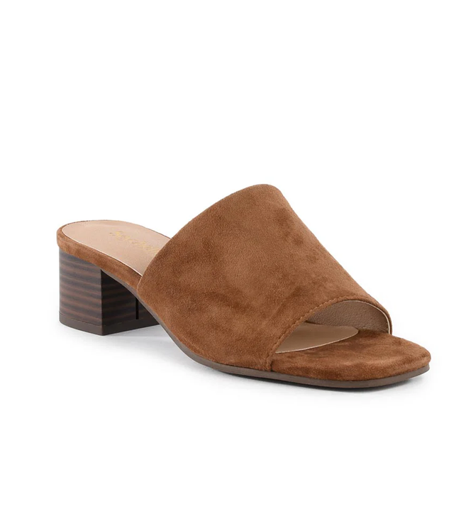 karen kane Brown Seychelles Pepper Mid Heel Sandals Karen Kane