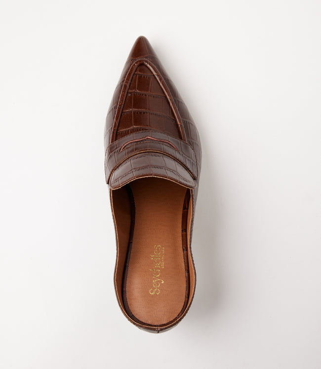 Karen Kane Brown Seychelles Stunner Mules Karen Kane