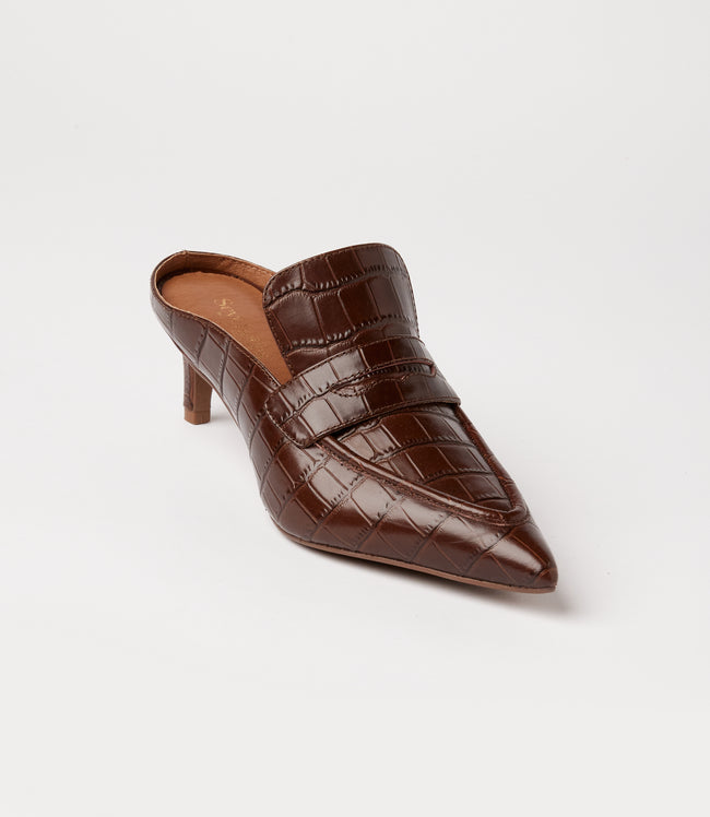 karen kane Brown Seychelles Stunner Mules Karen Kane