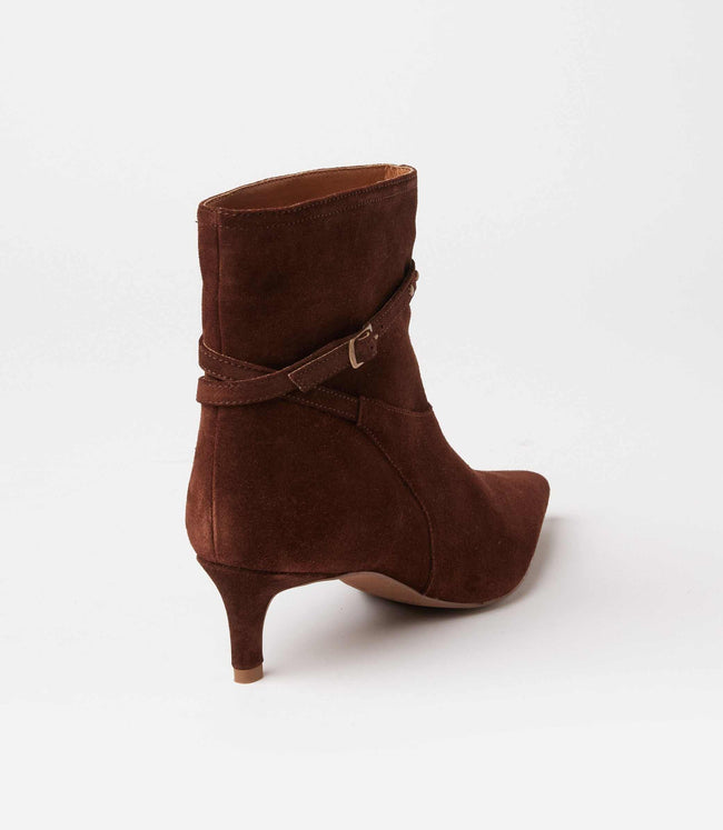 Karen Kane Chocolate Seychelles Milan Booties Karen Kane