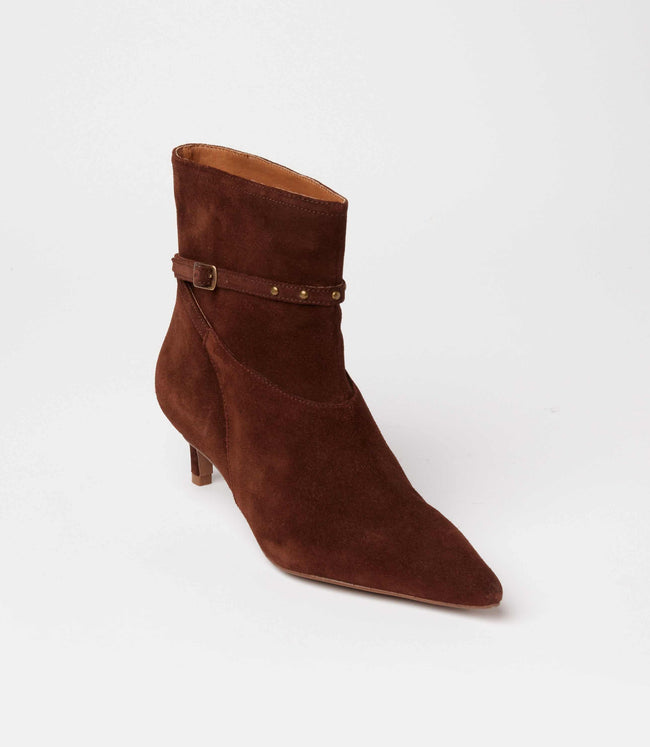karen kane Chocolate Seychelles Milan Booties Karen Kane