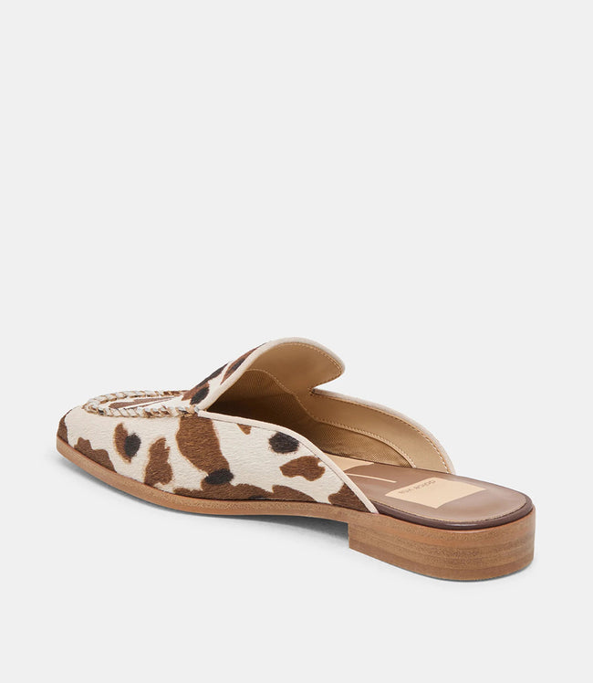 Karen Kane Cow Dolce Vita Bradly Calf Hair Mules Karen Kane