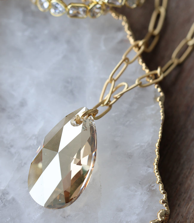 Karen Kane Crystal Crystal Pendant Necklace Karen Kane
