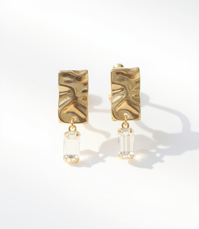 Karen Kane Crystal Reflection Drop Earrings Karen Kane