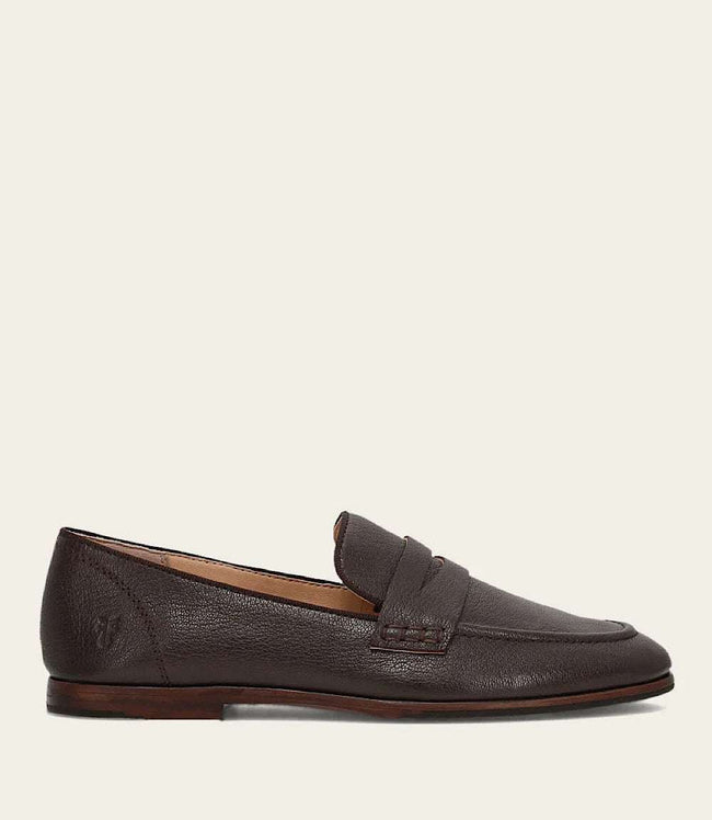 Karen Kane Dark Brown Frye Faith Loafers Karen Kane