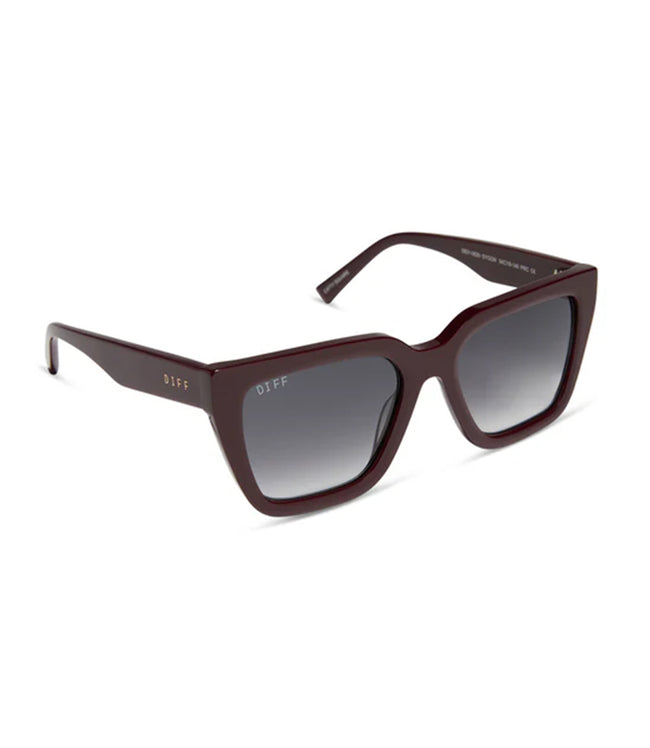 Karen Kane Dark Cherry DIFF Amara Sunglasses Karen Kane