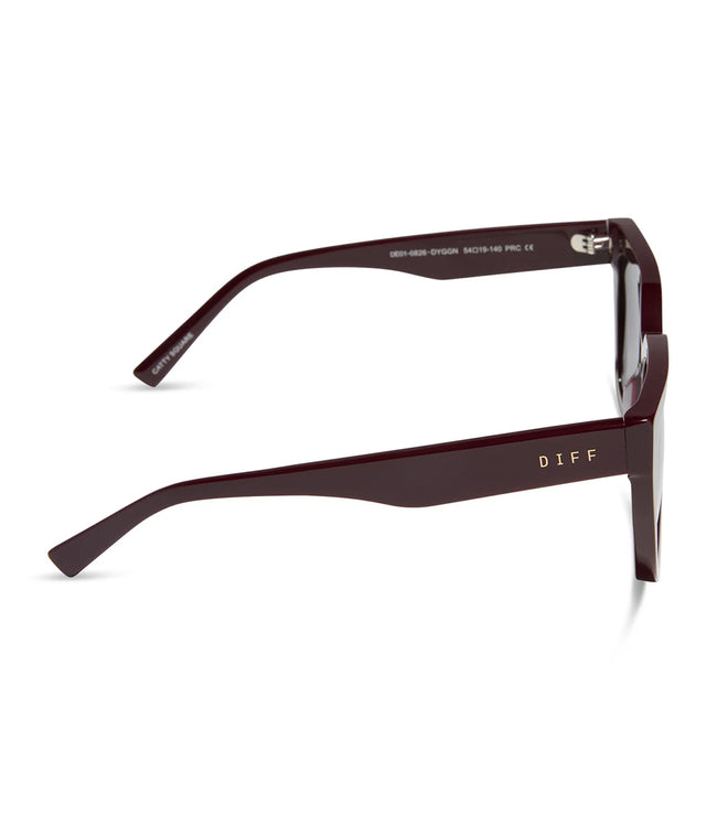 Karen Kane Dark Cherry DIFF Amara Sunglasses Karen Kane