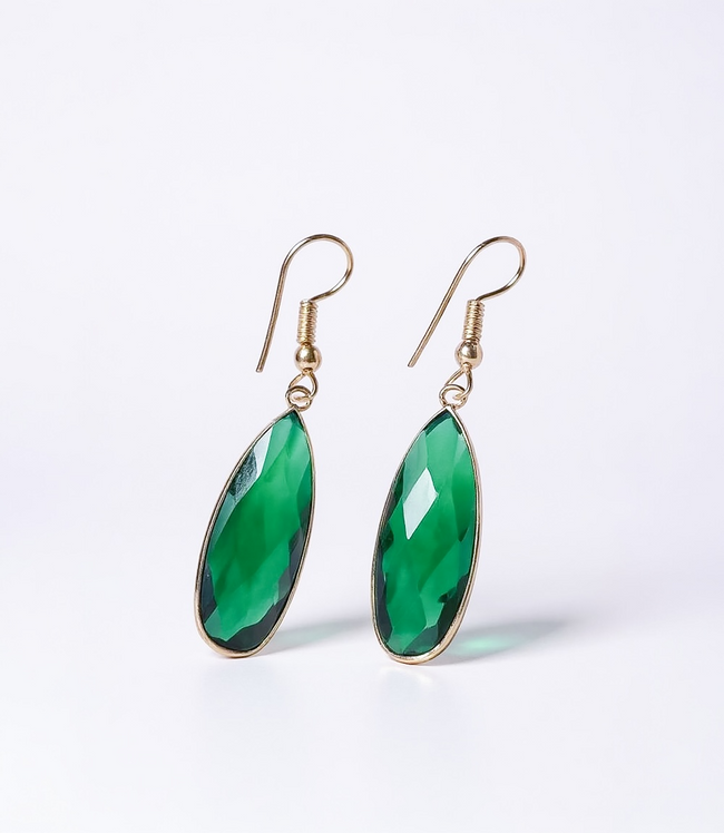 Karen Kane Emerald Emerald Quartz Earrings Karen Kane