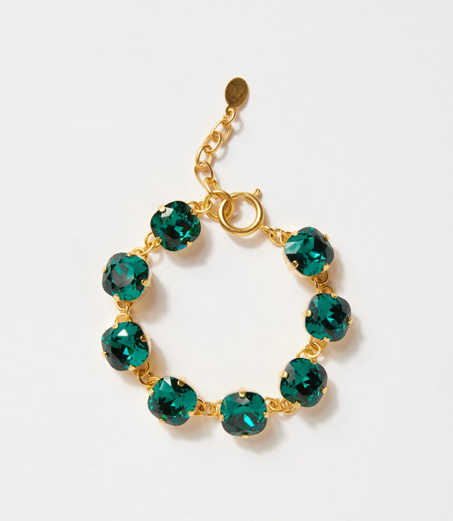 karen kane Emerald Large Crystal Bracelet Karen Kane