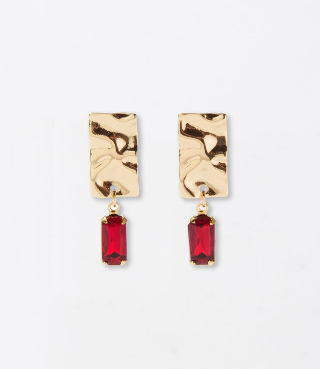 karen kane Garnet Reflection Drop Earrings Karen Kane