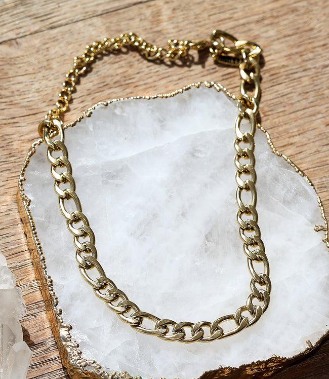 Karen Kane Gold Chunky Chainlink Necklace Karen Kane