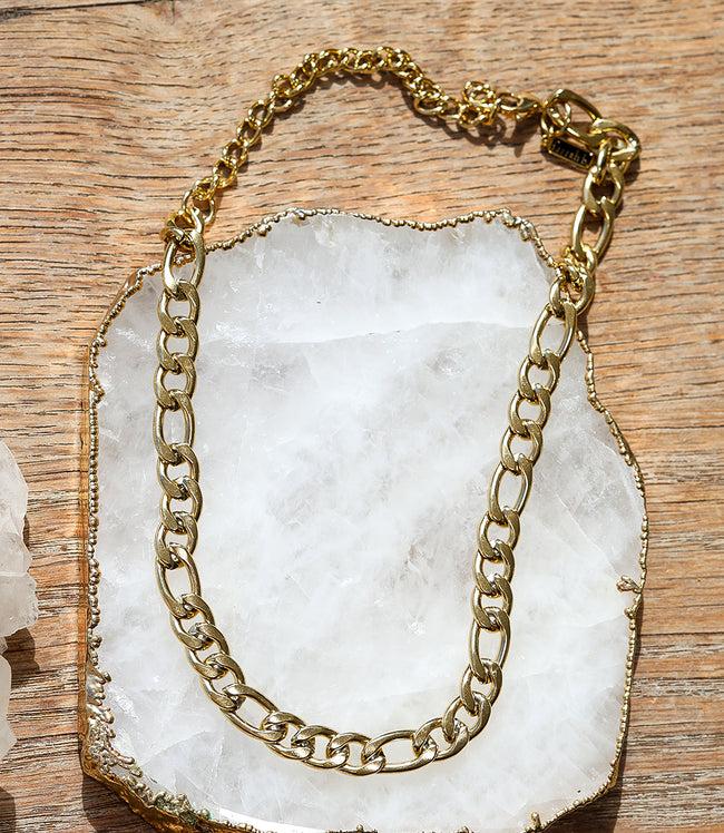 karen kane Gold Chunky Chainlink Necklace Karen Kane