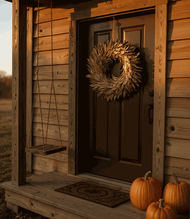 Karen Kane Gold Flocked Feather Metallic Wreath Karen Kane