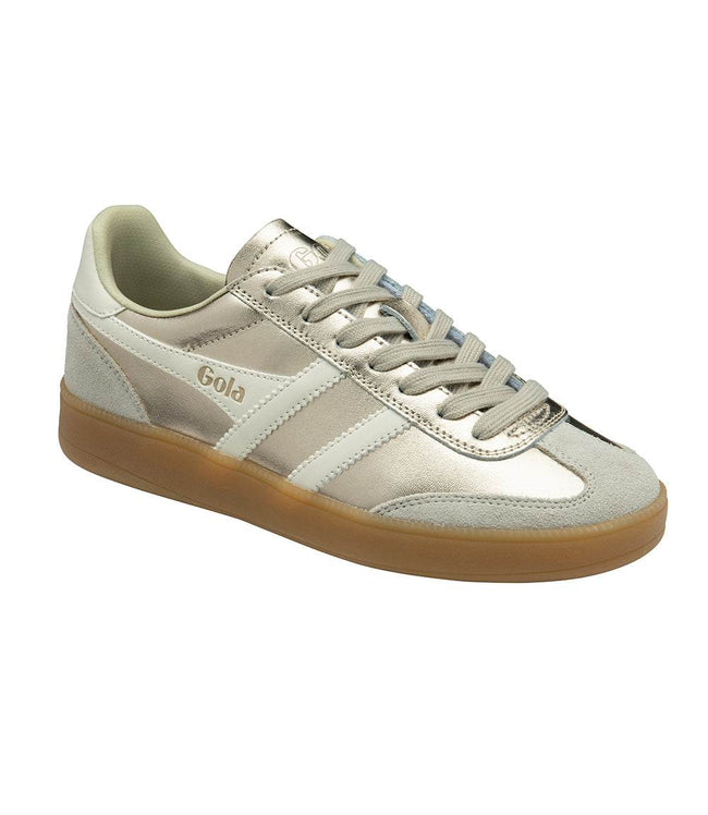 Karen Kane Gold Gola Viper Metallic Sneakers Karen Kane