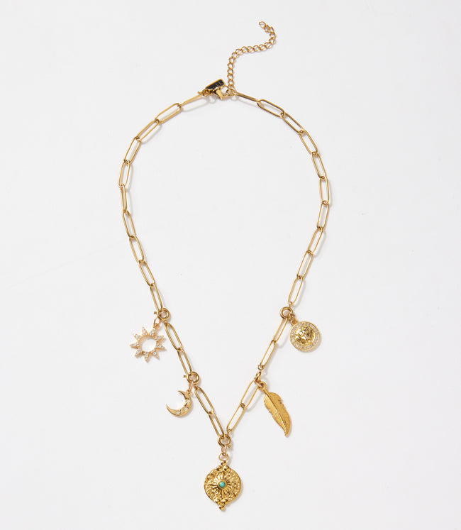 Karen Kane Gold Whispers Of The West Charm Necklace Karen Kane