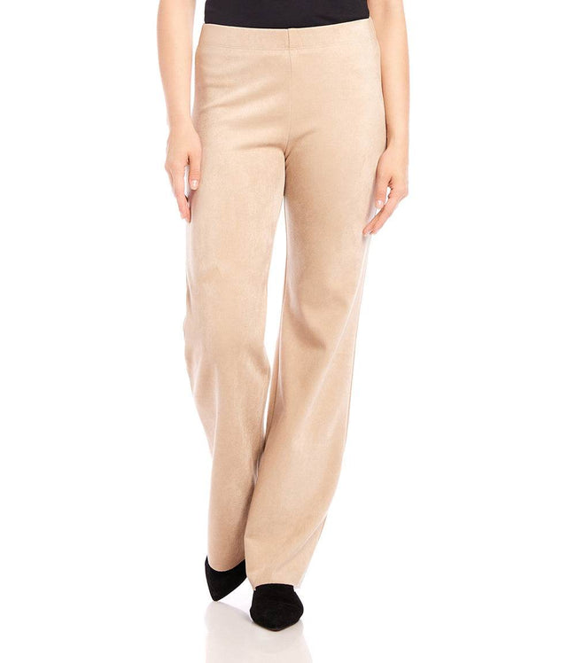 karen kane Almond Faux Suede Pants Karen Kane