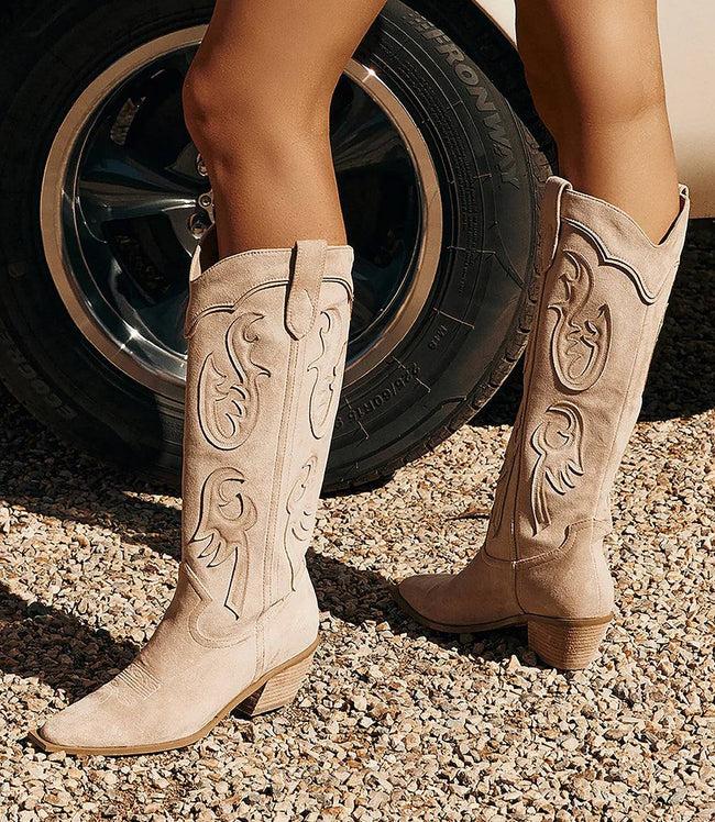 Karen Kane Beige Billini Tulie Boots Karen Kane