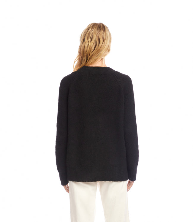 Karen Kane Black Cardigan Sweater Karen Kane