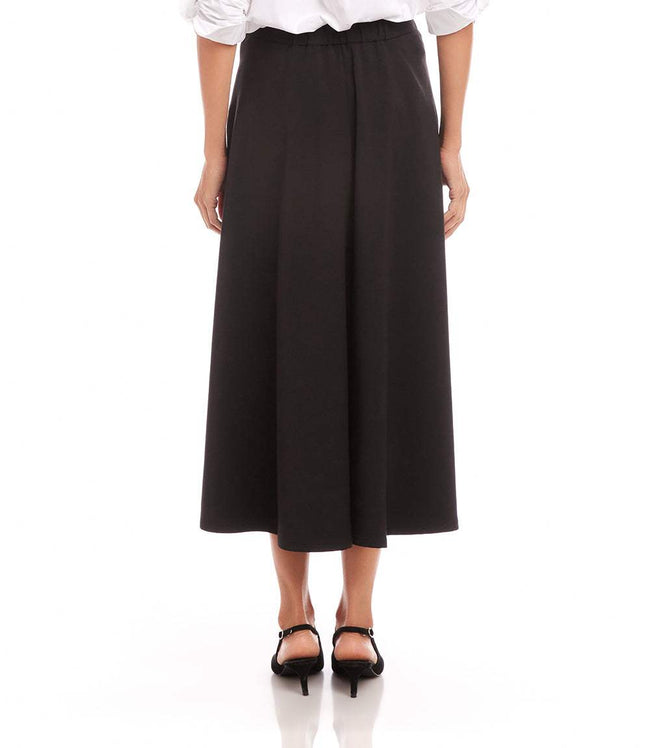 Karen Kane Black Midi Circle Skirt Karen Kane