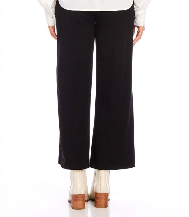 Karen Kane Black Pintuck Wide Leg Pants Karen Kane