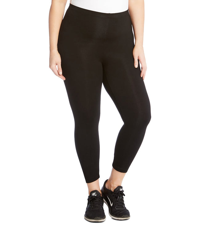 karen kane Black Plus Size Leggings Karen Kane