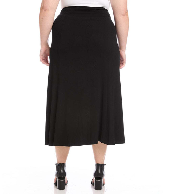 Karen Kane Black Plus Size Maxi Skirt Karen Kane