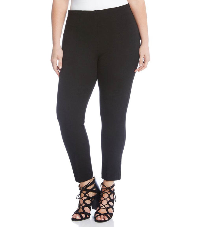 karen kane Black Plus Size Piper Pants Karen Kane