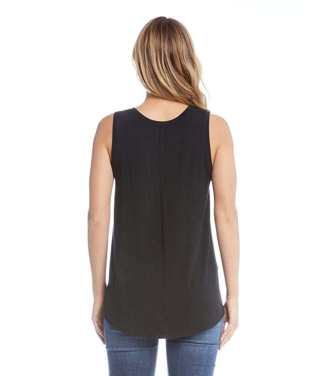 Karen Kane Black Tank Top Karen Kane