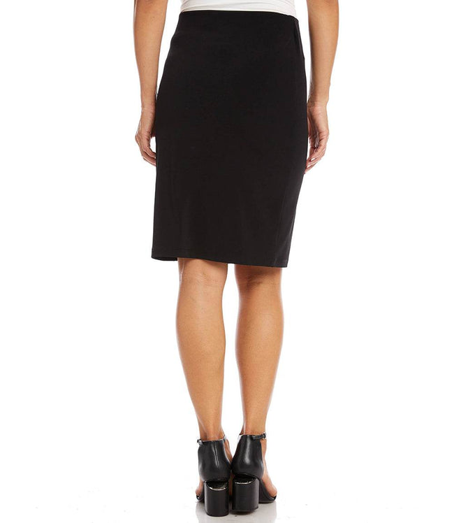 Karen Kane Black Travel Pencil Skirt Karen Kane