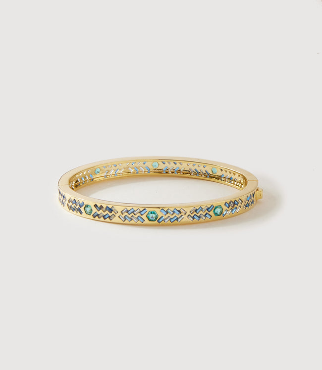 Karen Kane Blue Crystal Inlay Bracelet Karen Kane