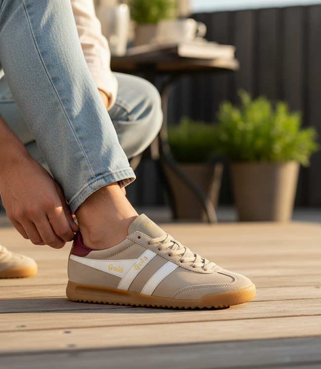 Karen Kane Bone Gola Torpedo Sneakers Karen Kane