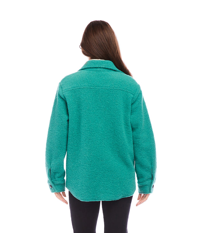 Karen Kane Glass Brushed Shirt Jacket Karen Kane