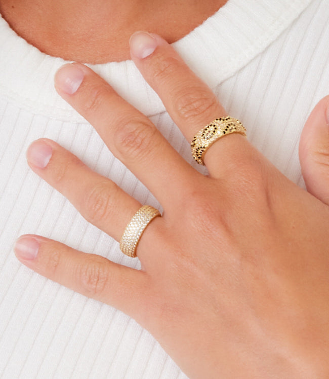 Karen Kane Gold Crystal Ring Karen Kane