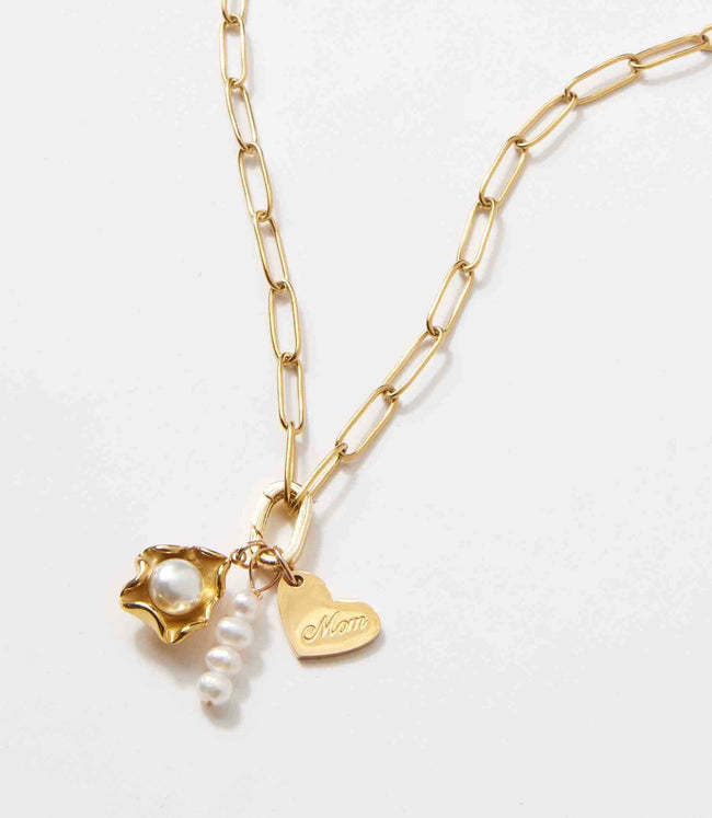 karen kane Gold I Love You Mom Necklace Karen Kane