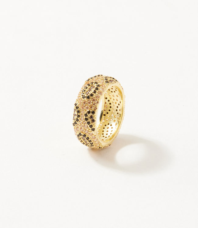 Karen Kane Gold Leopard Crystal Ring Karen Kane