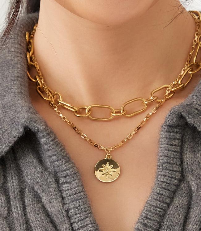 Karen Kane Gold Star Pendant Necklace Karen Kane