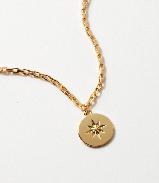 karen kane Gold Star Pendant Necklace Karen Kane