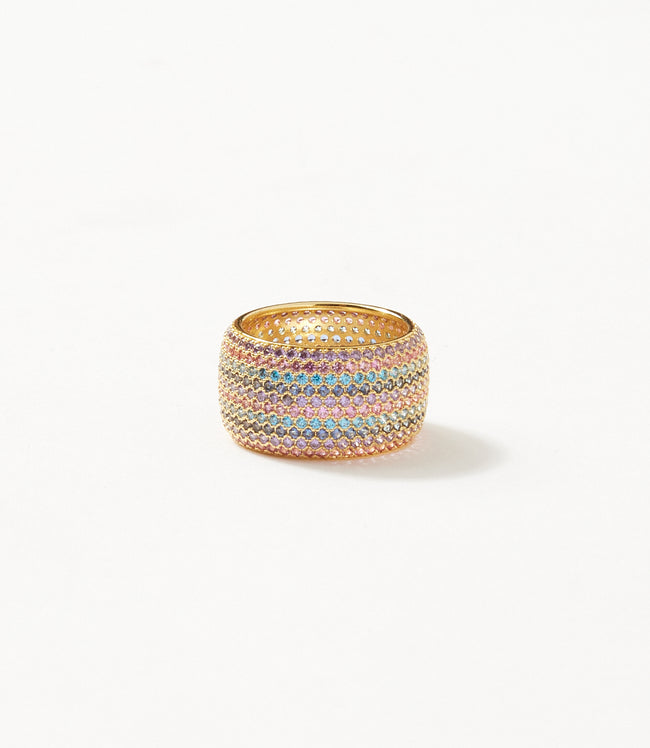 Karen Kane Multi Colorful Crystal Ring Karen Kane