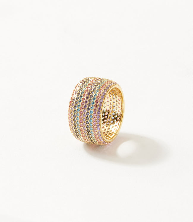 Karen Kane Multi Colorful Crystal Ring Karen Kane
