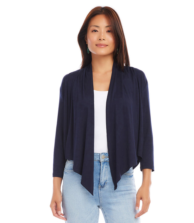 karen kane Navy Calli Cardigan Karen Kane