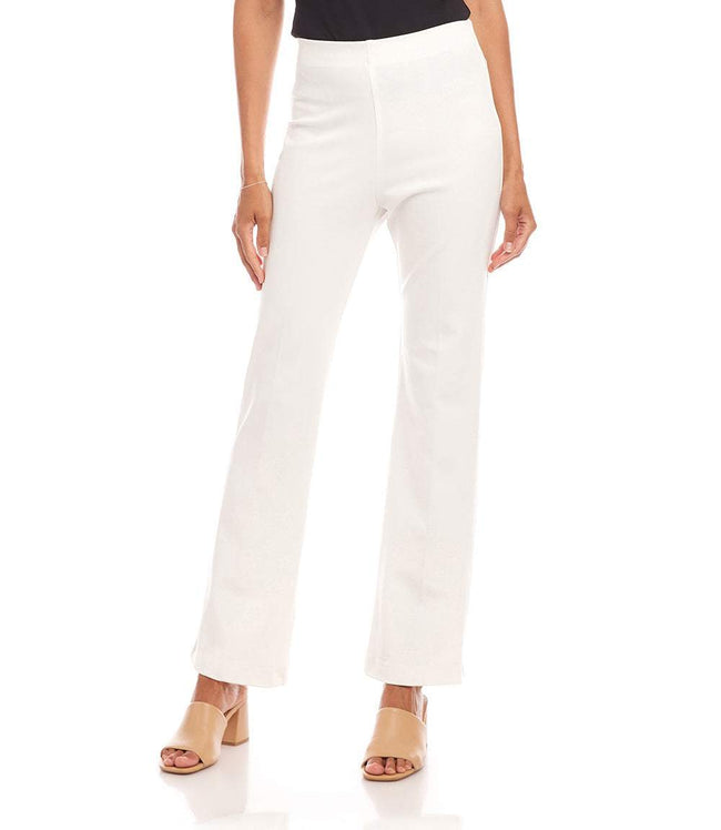 karen kane Off White Bootcut Pants Karen Kane