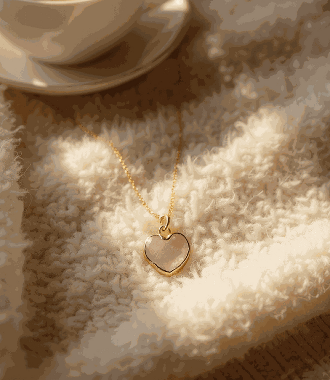 Karen Kane Pink Heart Charm Necklace Karen Kane