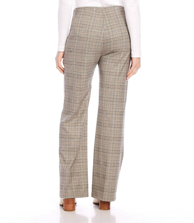 Karen Kane Plaid Sequin Plaid Pants Karen Kane