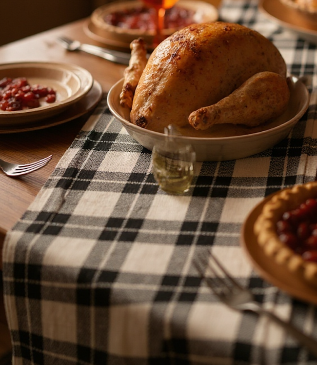 karen kane Plaid Table Runner Karen Kane